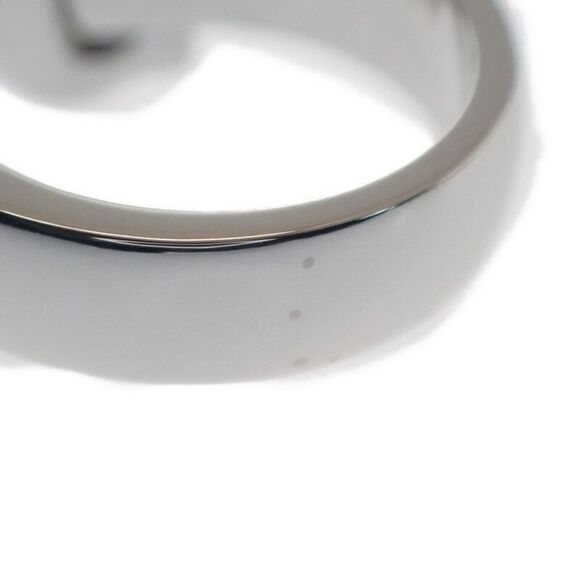 Cartier 2C Boucourse B4071047 Ring 18K White Gold White Gold Diamond #7 47 - Picture 9 of 12